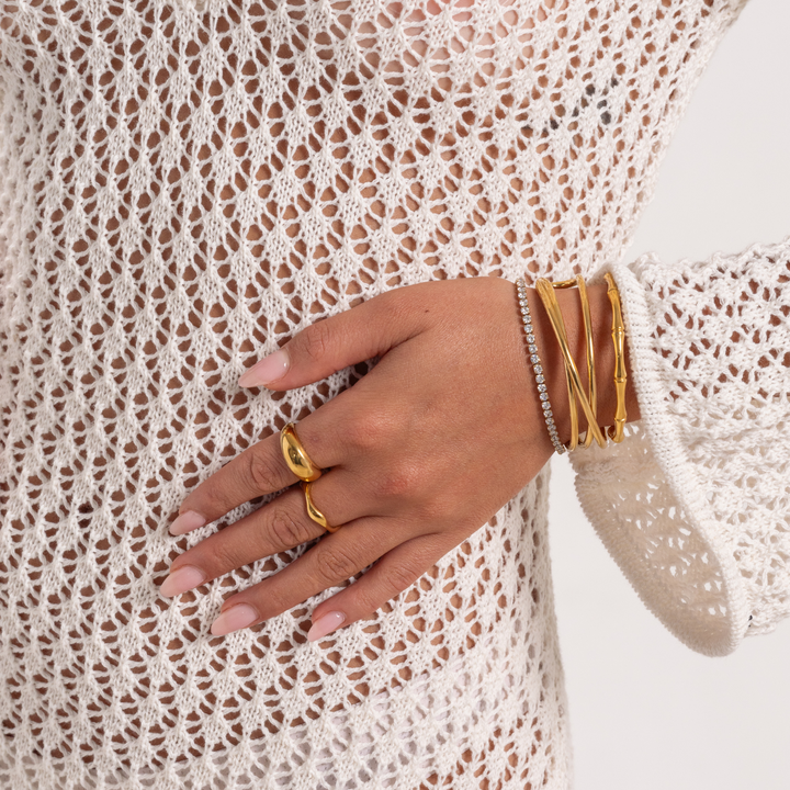 Avery Diamond Tennis Bracelet