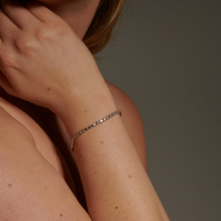 Avery Diamond Tennis Bracelet