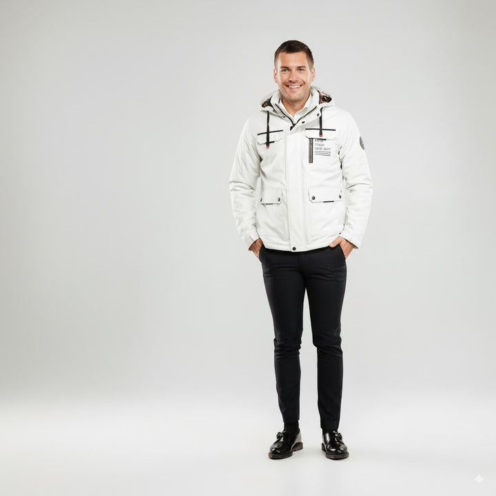 Martin | Men’s Waterproof Winter Hooded Jacket