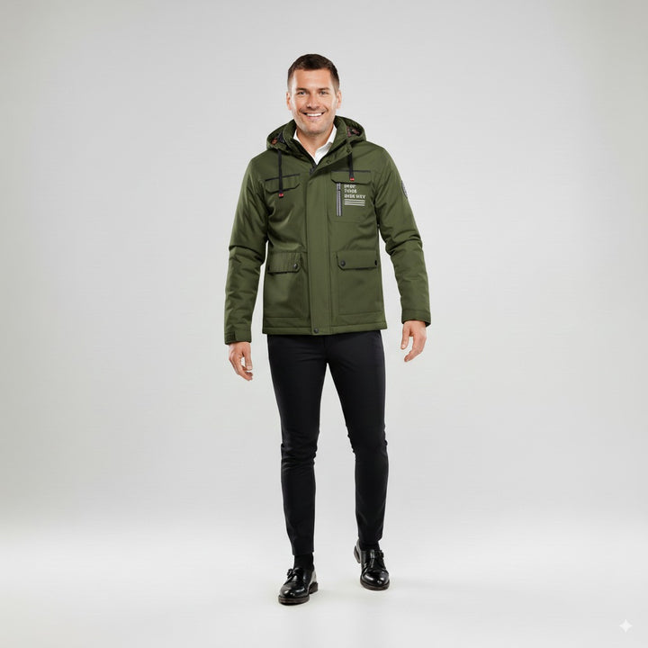 Martin | Men’s Waterproof Winter Hooded Jacket