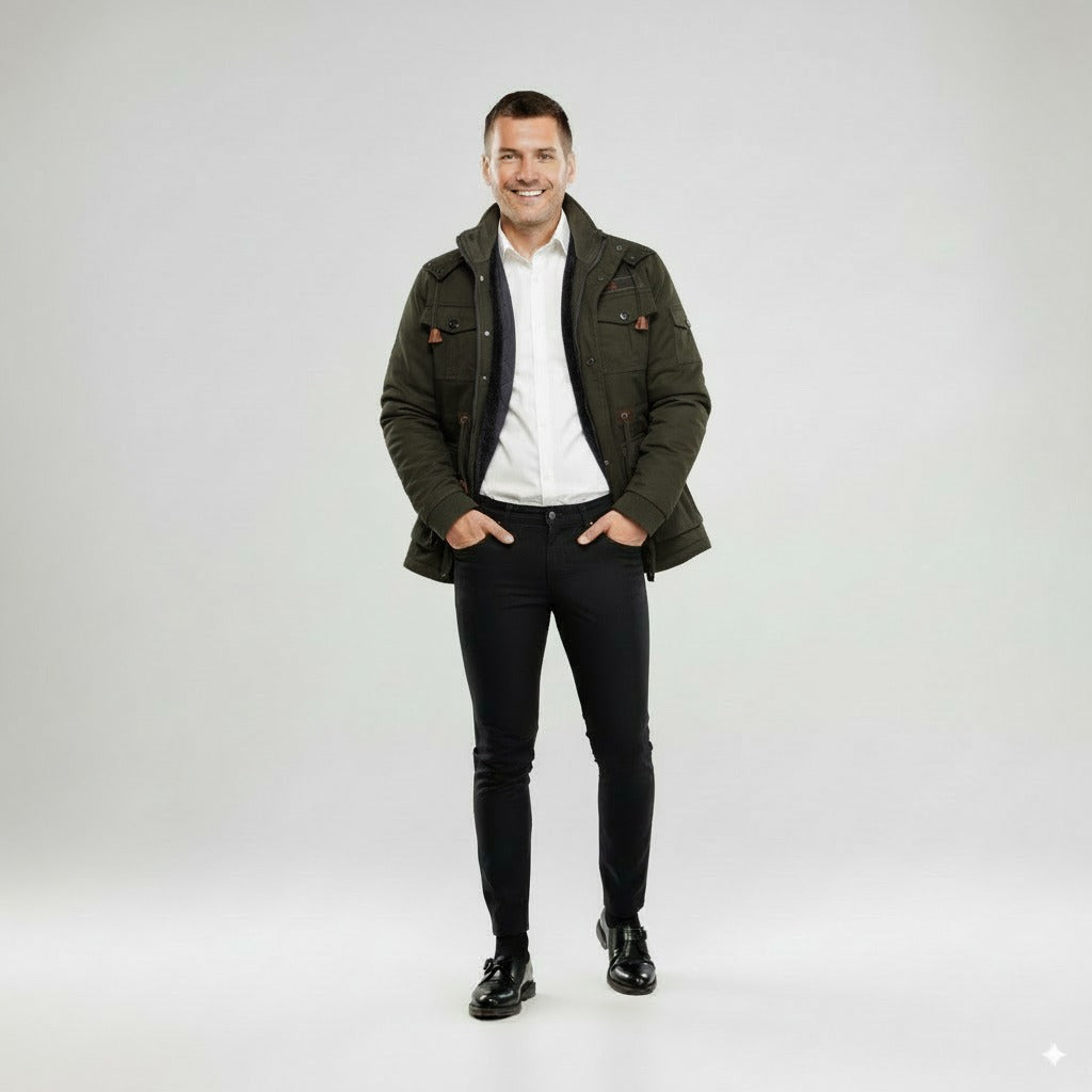 Blake |  Men's Stylish Military-Inspired Jacket