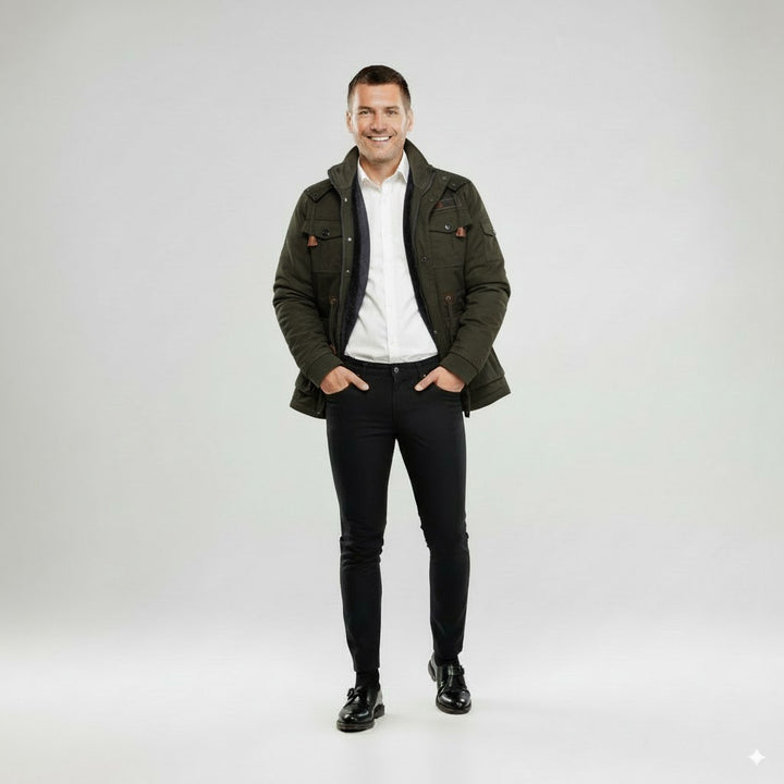Blake |  Men's Stylish Military-Inspired Jacket